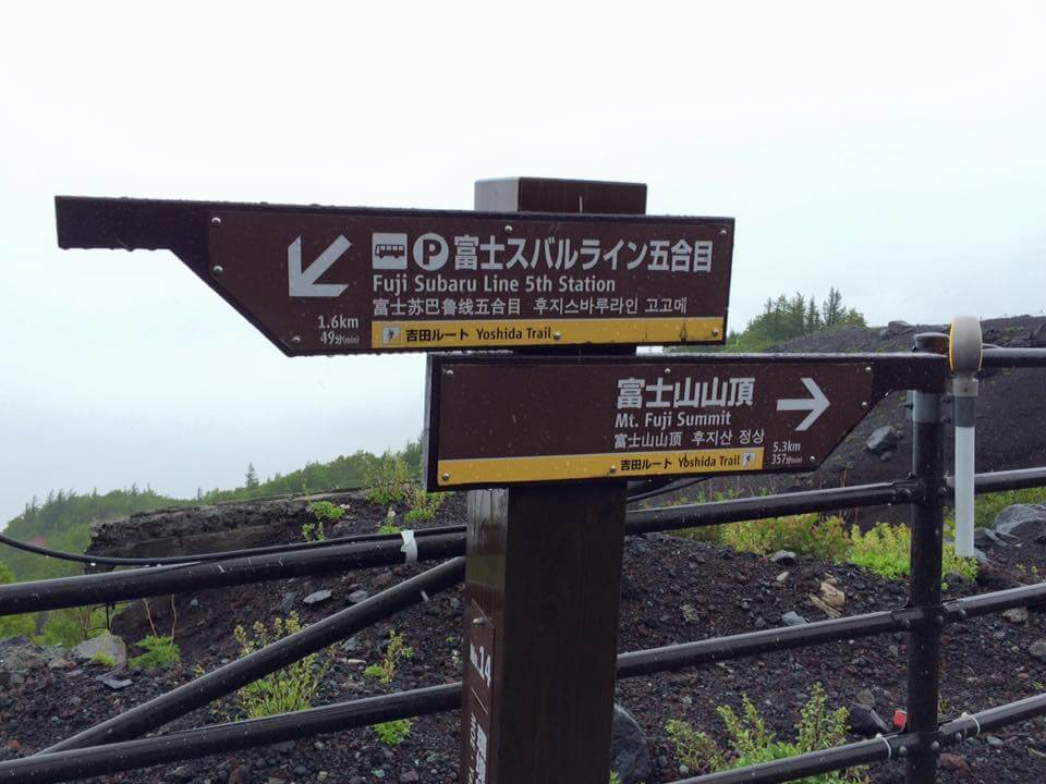 富士山看板